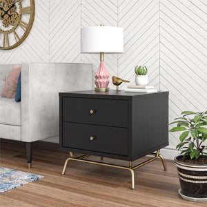 CosmoLiving Nova End Table - Black