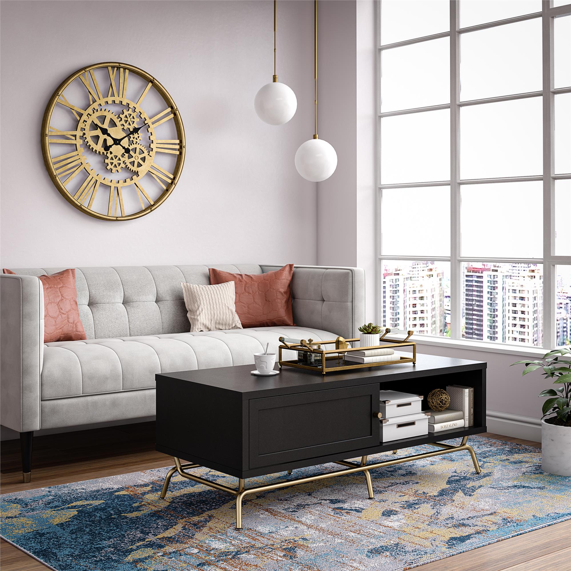 CosmoLiving Nova Coffee Table - Black