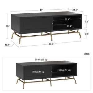 CosmoLiving Nova Coffee Table - Black