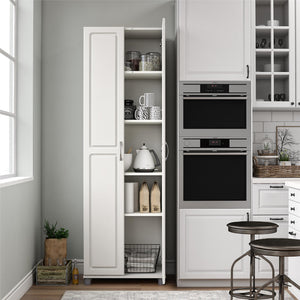 Systembuild Evolution Kendall 24" Utility Storage Cabinet - White