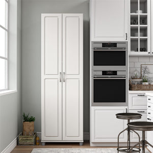 Systembuild Evolution Kendall 24" Utility Storage Cabinet - White