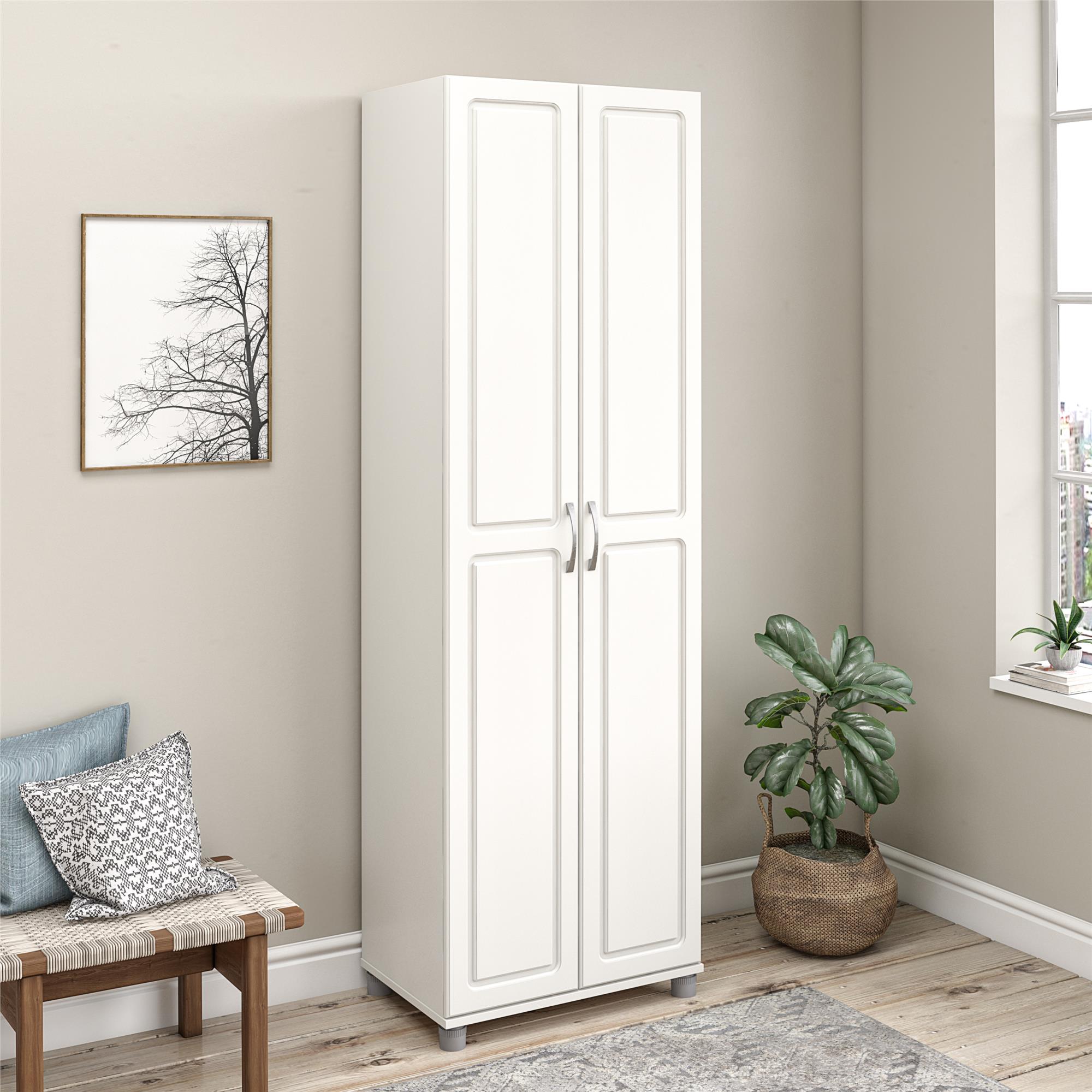 Systembuild Evolution Kendall 24" Utility Storage Cabinet - White