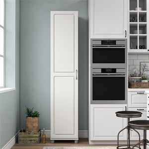Systembuild Evolution Kendall 16" Utility Storage Cabinet - White
