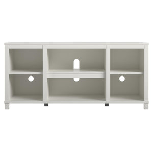 Ameriwood Home Parsons TV Stand for TVs up to 50" - White