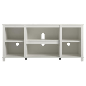 Ameriwood Home Parsons TV Stand for TVs up to 50" - White