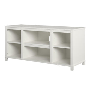 Ameriwood Home Parsons TV Stand for TVs up to 50" - White