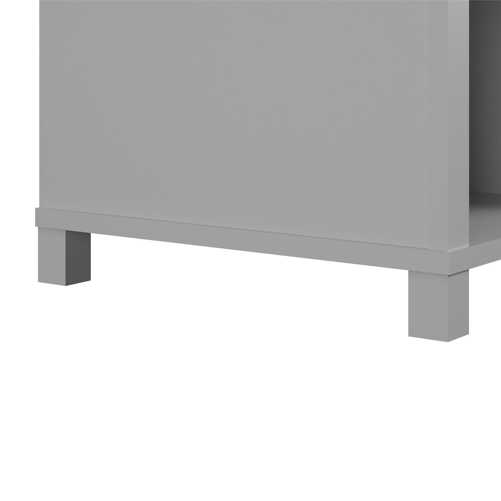 Ameriwood Home Parsons TV Stand for TVs up to 50" - Dove Gray