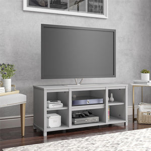 Ameriwood Home Parsons TV Stand for TVs up to 50" - Dove Gray