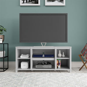 Ameriwood Home Parsons TV Stand for TVs up to 50" - Dove Gray
