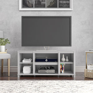 Ameriwood Home Parsons TV Stand for TVs up to 50" - Dove Gray