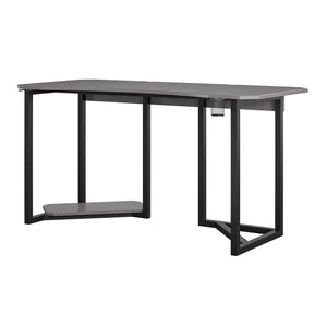NTense Quest Gaming Desk with CPU Stand - Gray