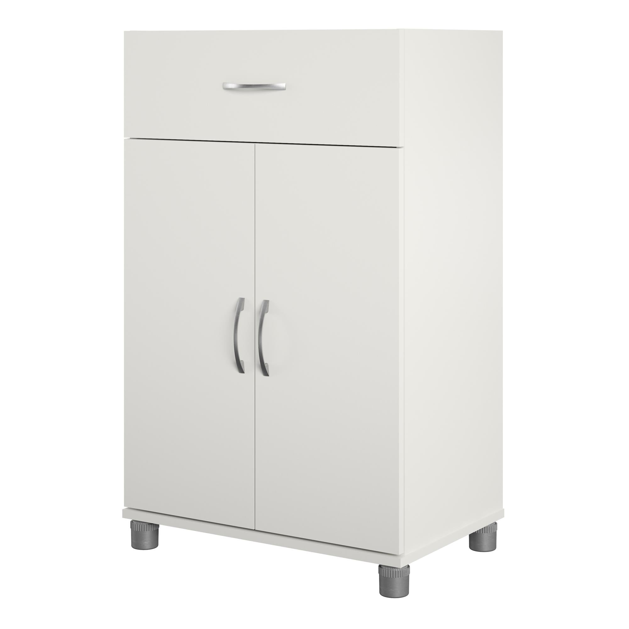 Systembuild Evolution Lory 24" 1 Drawer/2 Door Base Storage Cabinet - White
