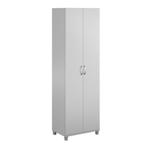 Systembuild Evolution Lory 24" Utility Storage Cabinet - Dove Gray