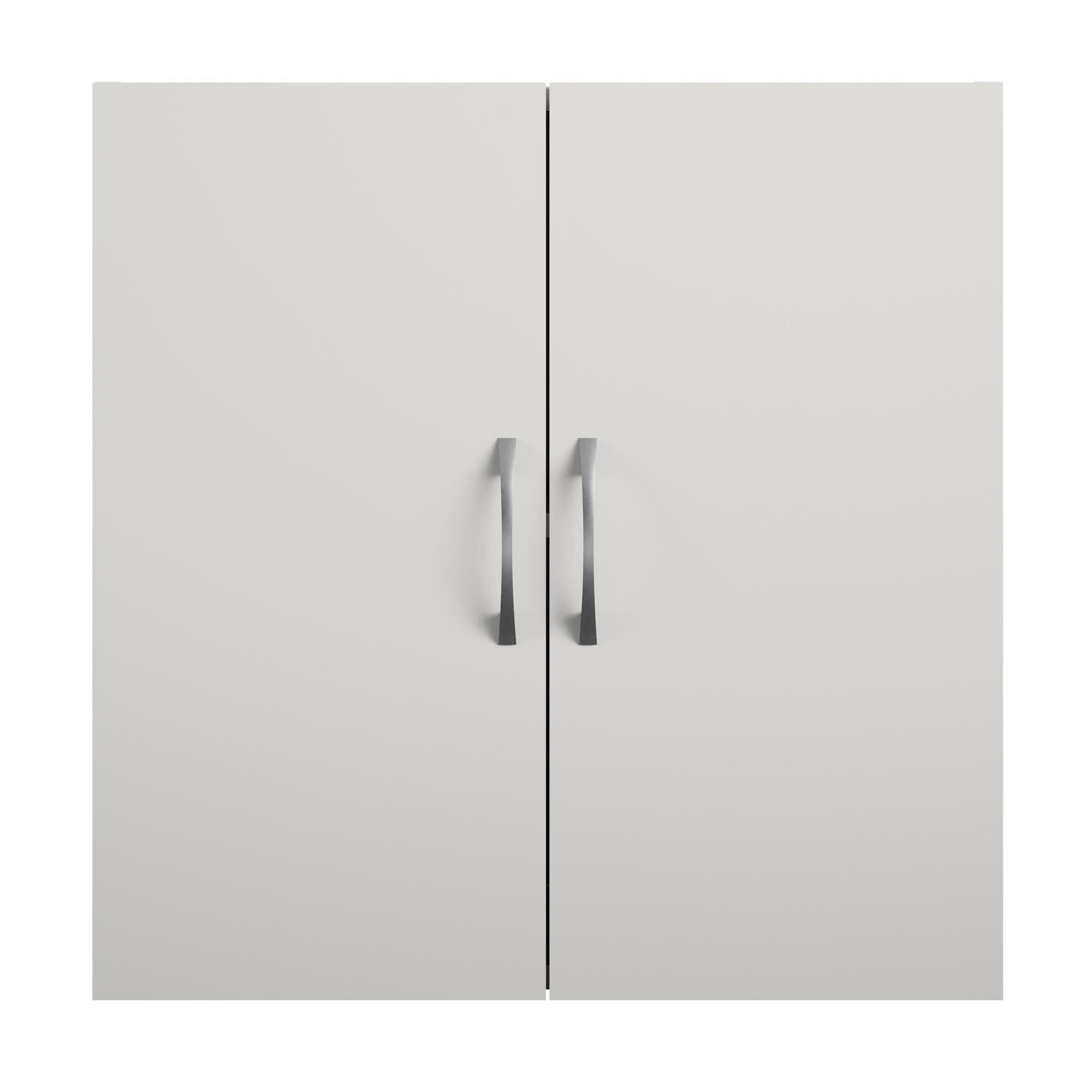 Systembuild Evolution Lory 24" Wall Cabinet - White - 2 Door