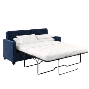 DHP Cooper Sofa Bed - Blue - Full