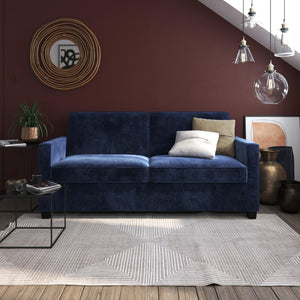 DHP Cooper Sofa Bed - Blue - Full