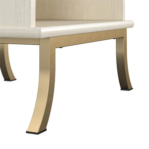 Monarch Hill Clementine White Nightstand - Ivory Oak