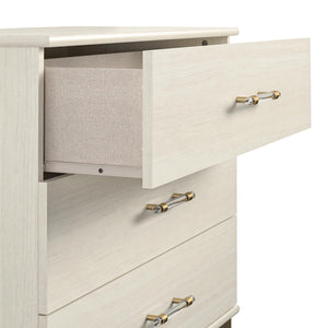 Monarch Hill Clementine White 3 Drawer Dresser - Ivory Oak