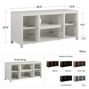 Ameriwood Home Parsons TV Stand for TVs up to 50" - Espresso