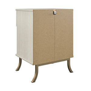 Monarch Hill Clementine White Nightstand - Ivory Oak