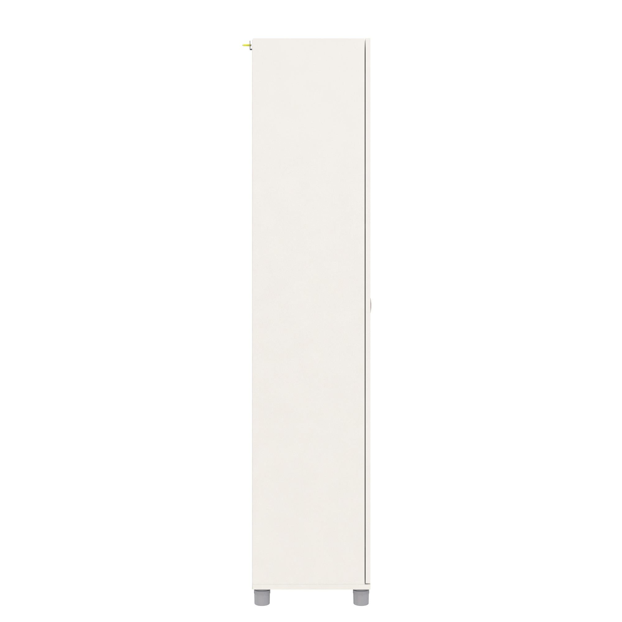 Systembuild Evolution Lory 16" Utility Storage Cabinet - White