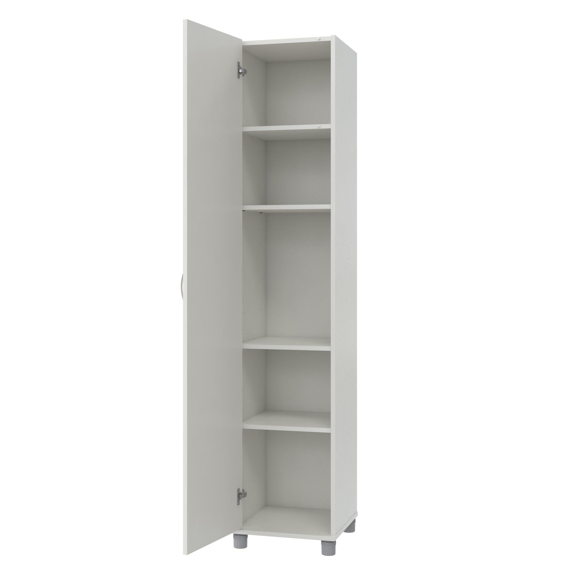 Systembuild Evolution Lory 16" Utility Storage Cabinet - White