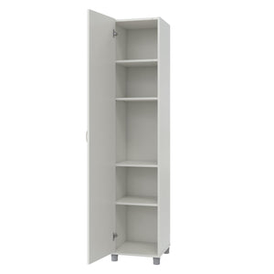 Systembuild Evolution Lory 16" Utility Storage Cabinet - White