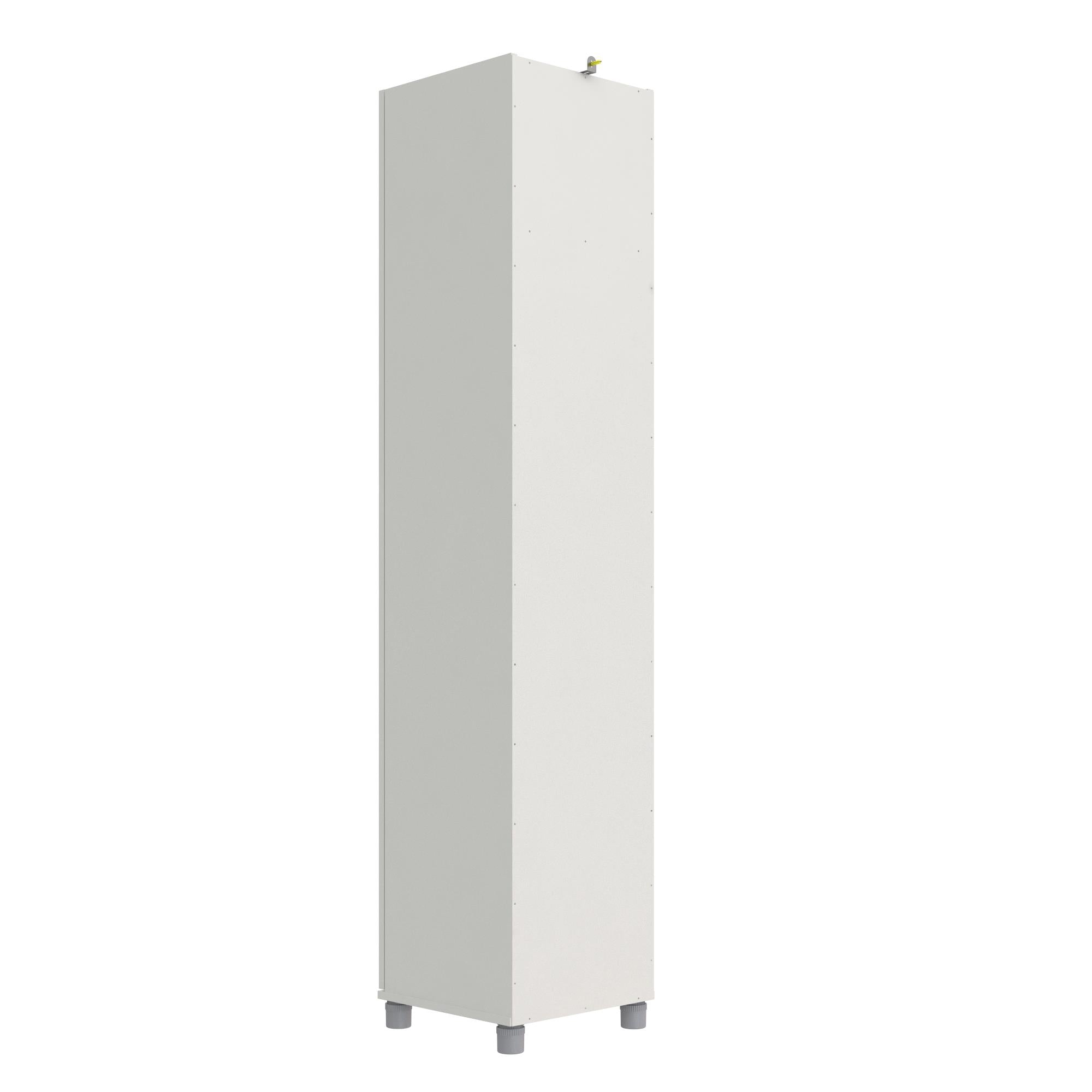 Systembuild Evolution Lory 16" Utility Storage Cabinet - White