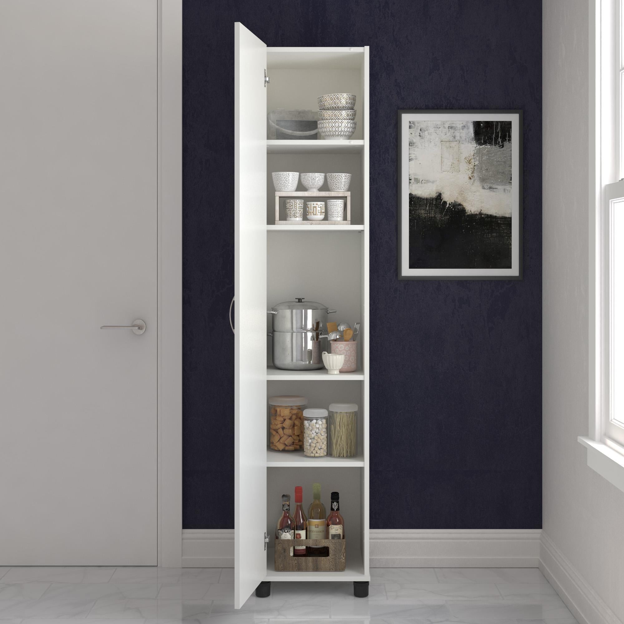 Systembuild Evolution Lory 16" Utility Storage Cabinet - White