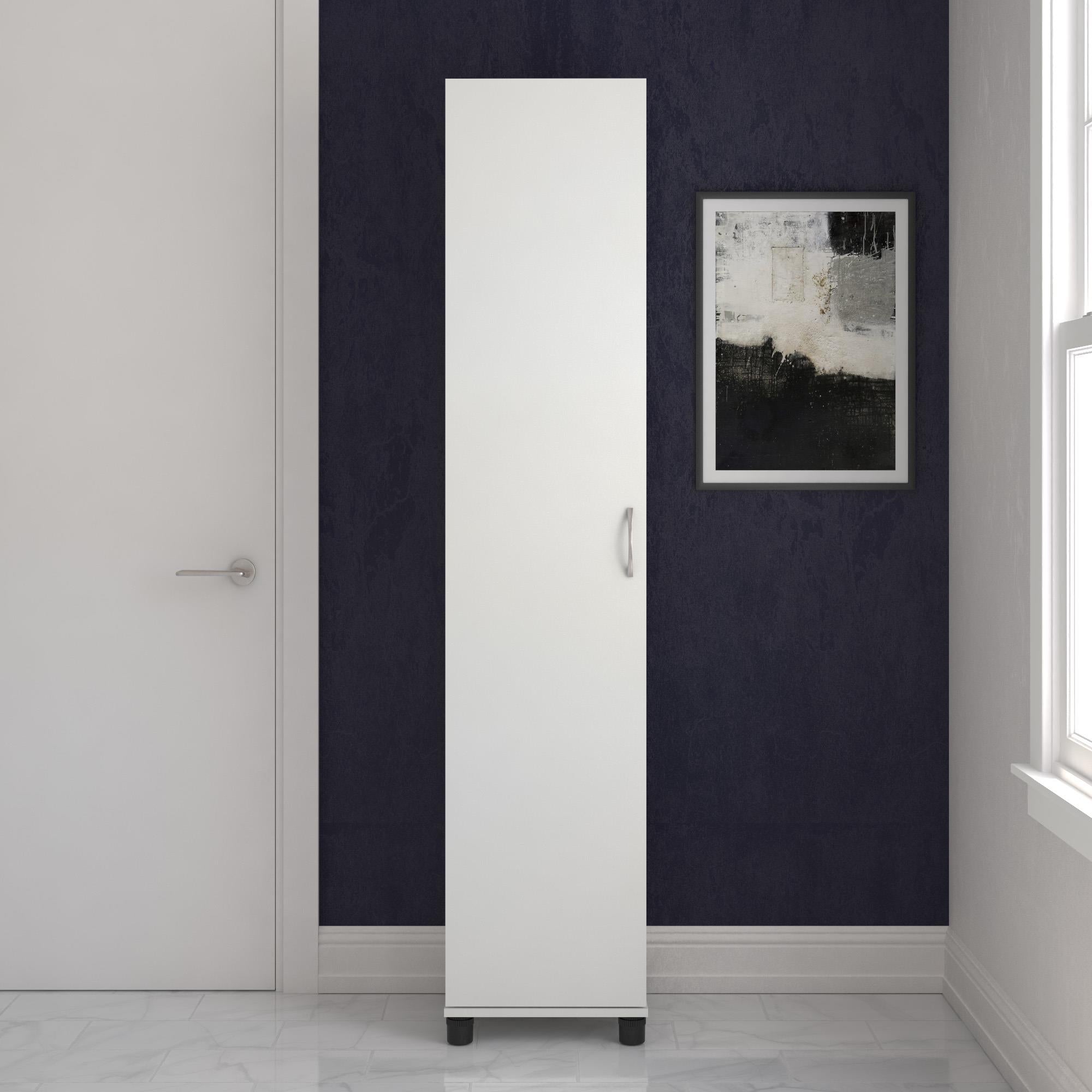 Systembuild Evolution Lory 16" Utility Storage Cabinet - White