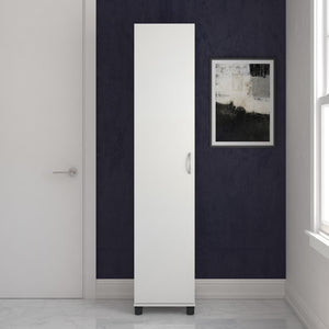 Systembuild Evolution Lory 16" Utility Storage Cabinet - White