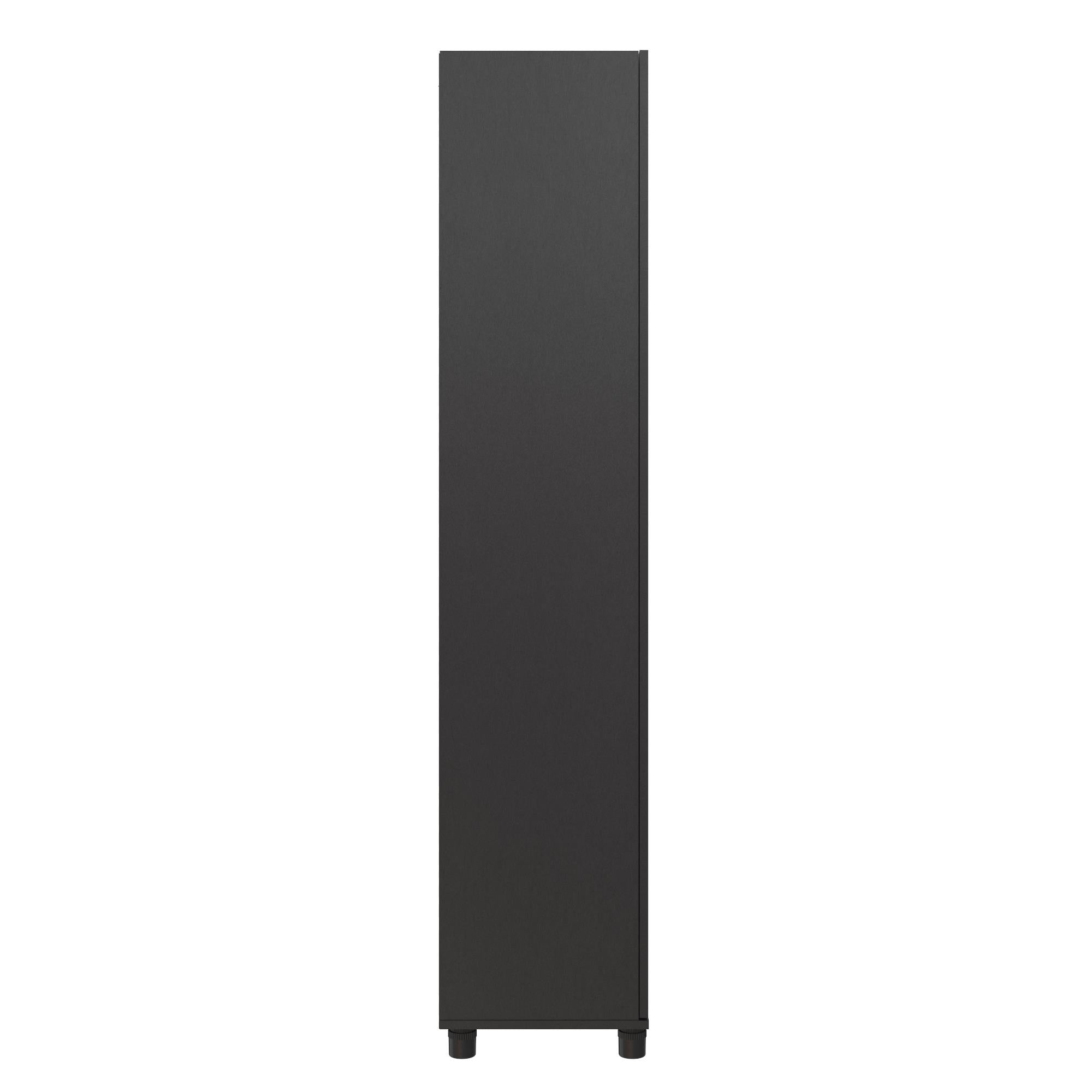 Systembuild Evolution Lory 36" Utility Storage Cabinet - Black