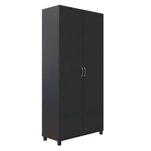 Systembuild Evolution Lory 36" Utility Storage Cabinet - Black