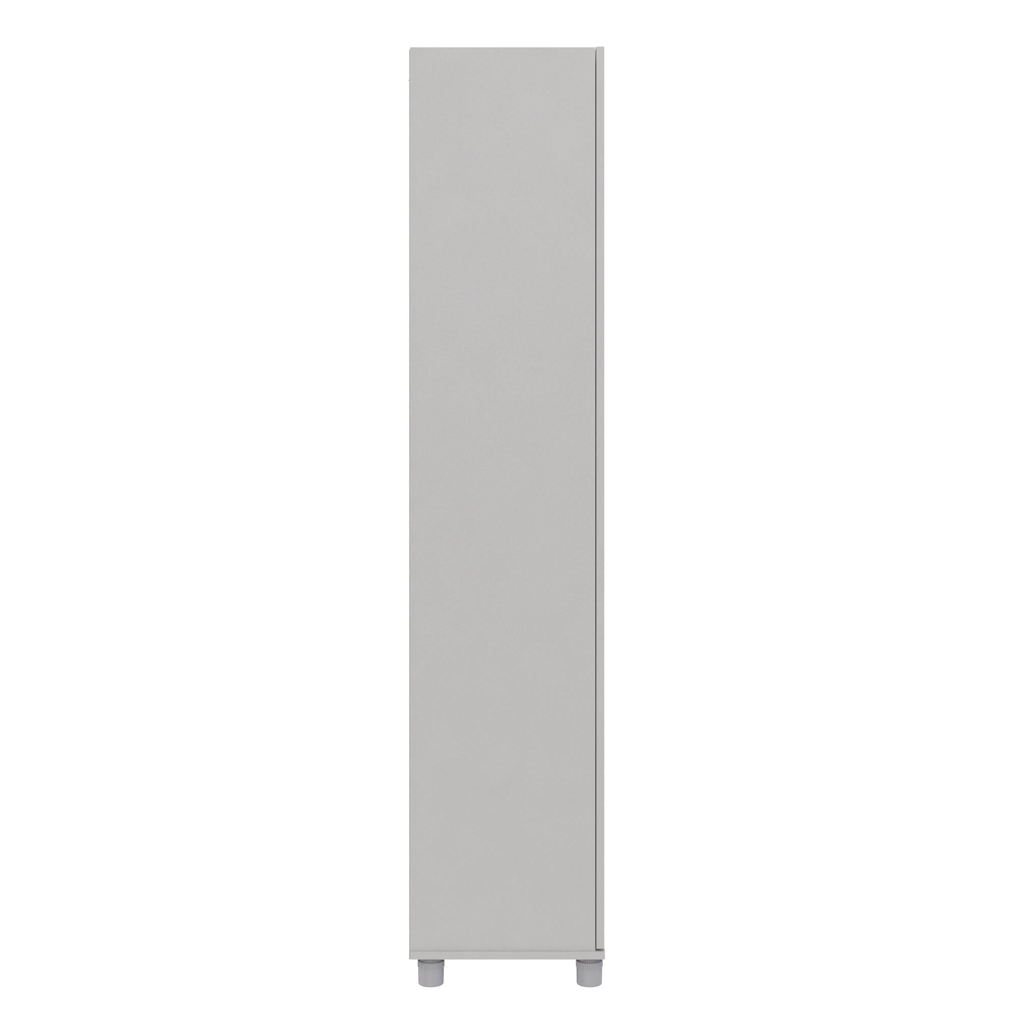 Systembuild Evolution Lory 36" Utility Storage Cabinet - Dove Gray