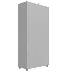 Systembuild Evolution Lory 36" Utility Storage Cabinet - Dove Gray
