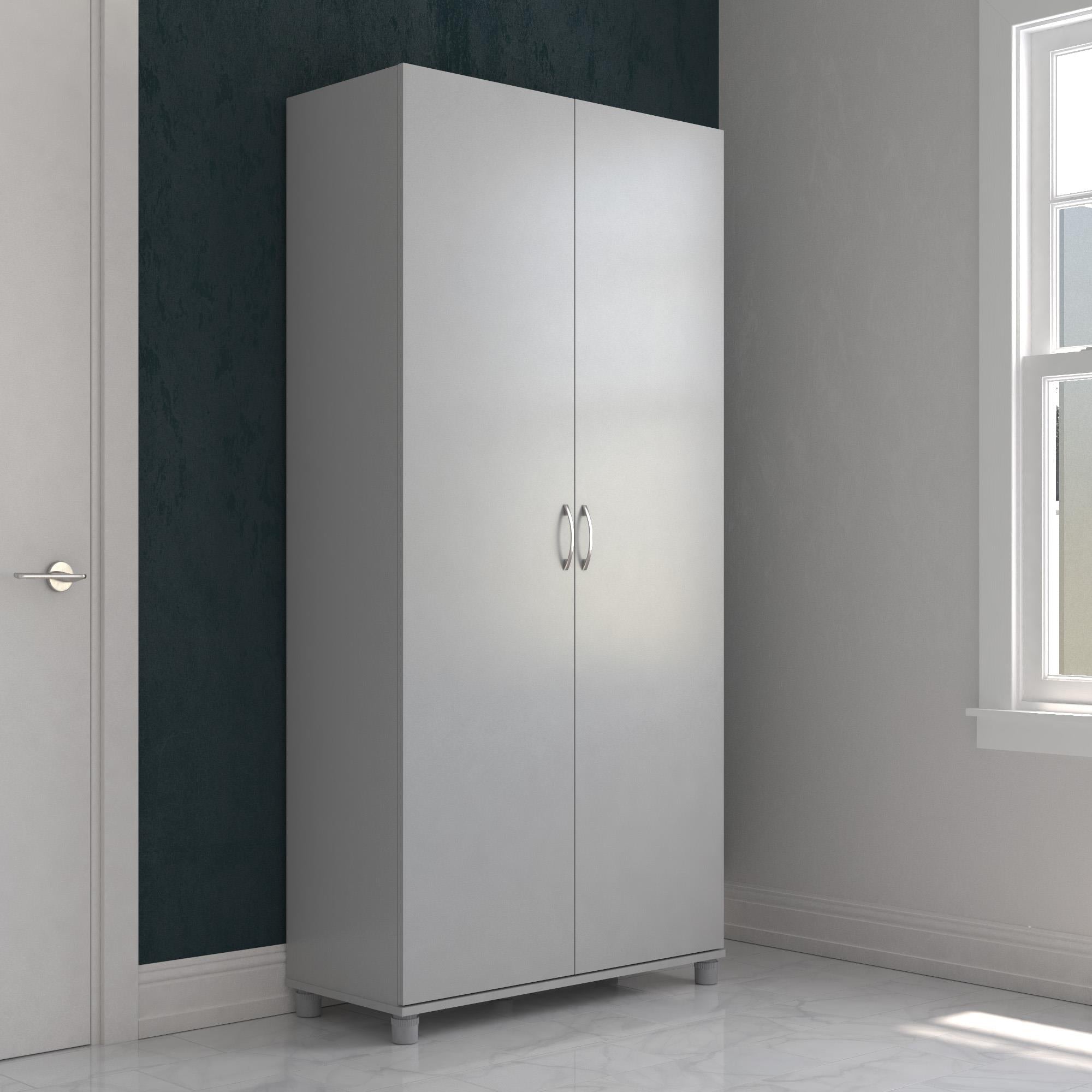 Systembuild Evolution Lory 36" Utility Storage Cabinet - Dove Gray