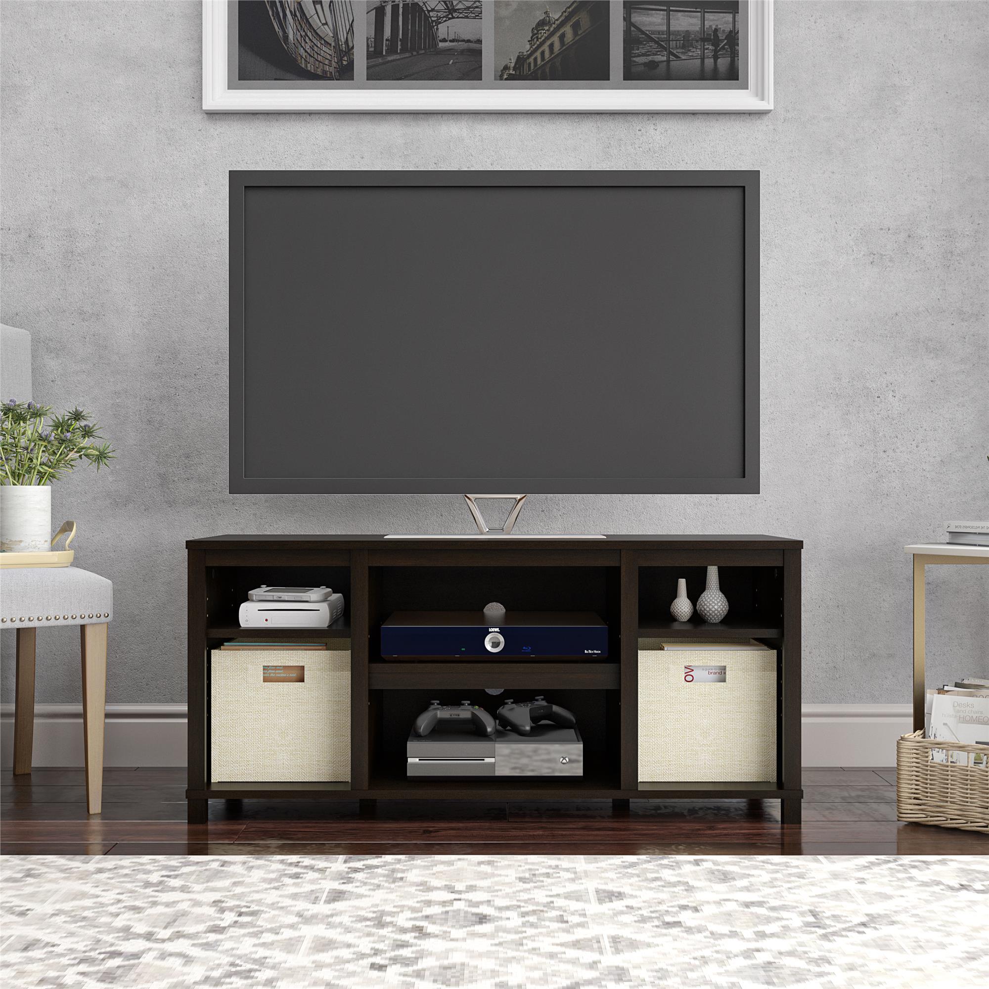 Ameriwood Home Parsons TV Stand for TVs up to 50" - Espresso