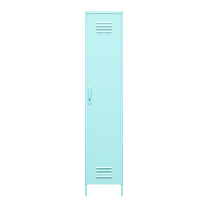 Novogratz Cache 1-Door Tall Single Metal Locker Style Storage Cabinet - Hunter Green