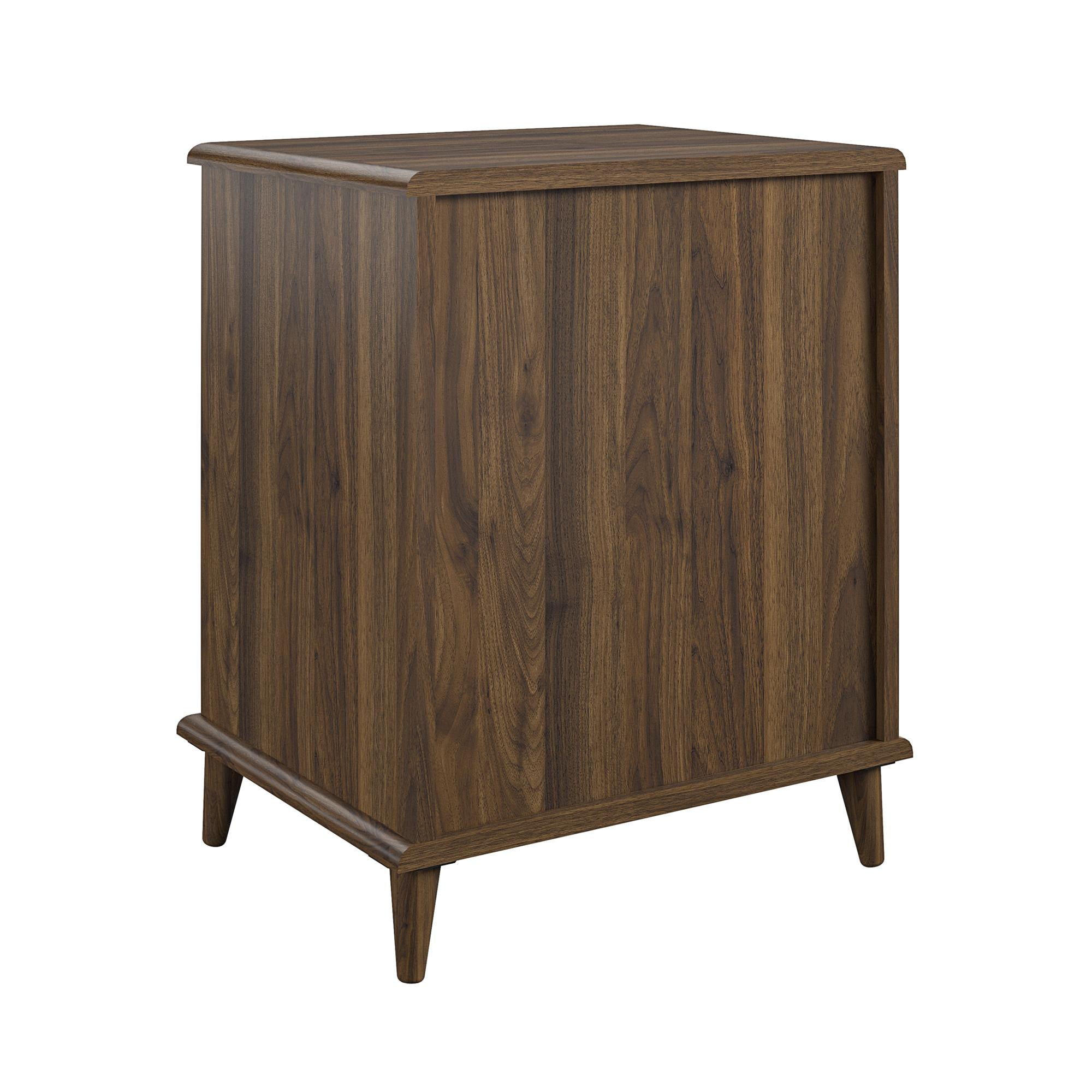 Ameriwood Home Farnsworth Nightstand - Florence Walnut