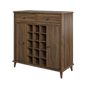Ameriwood Home Farnsworth Bar Cabinet - Florence Walnut