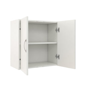 Systembuild Evolution Lory 24" Wall Cabinet - White - 2 Door