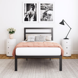 Signature Sleep Premium Modern Platform Bed - Black - Twin