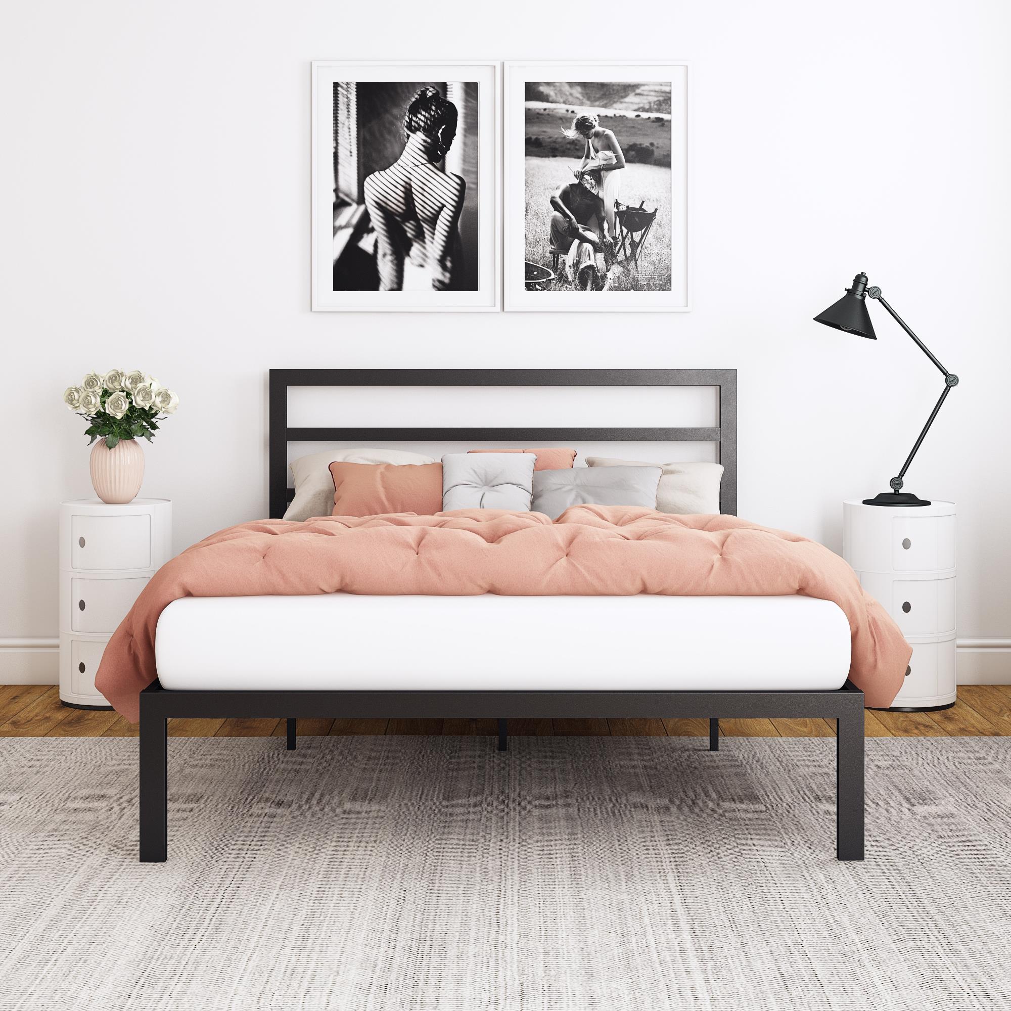 Signature Sleep Premium Modern Platform Bed - Black - Queen