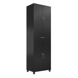 Systembuild Evolution Lory Storage Cabinet with Drawer - Black