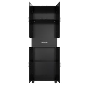 Systembuild Evolution Lory Storage Cabinet with Drawer - Black