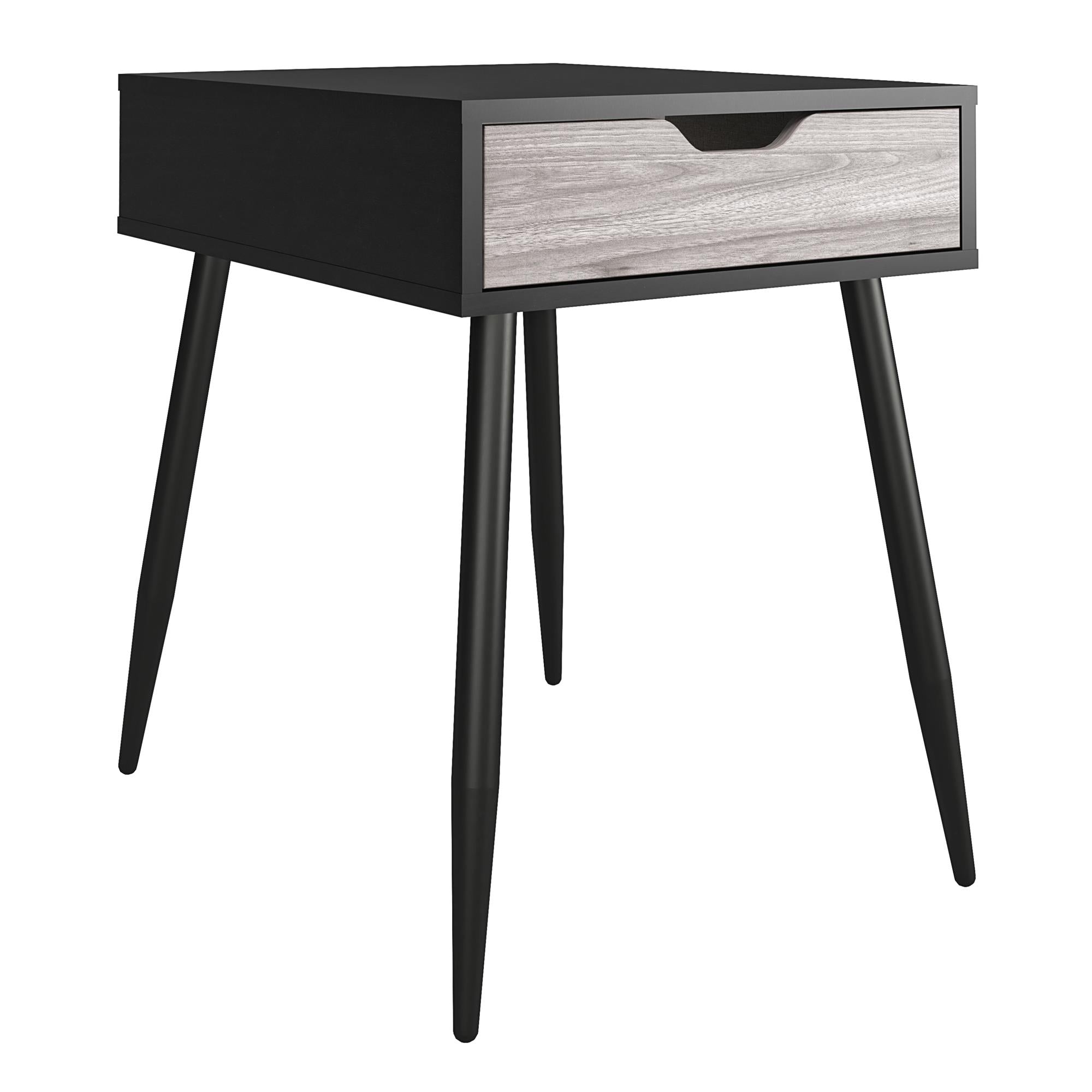Ameriwood Home Grafton End Table - Black Oak