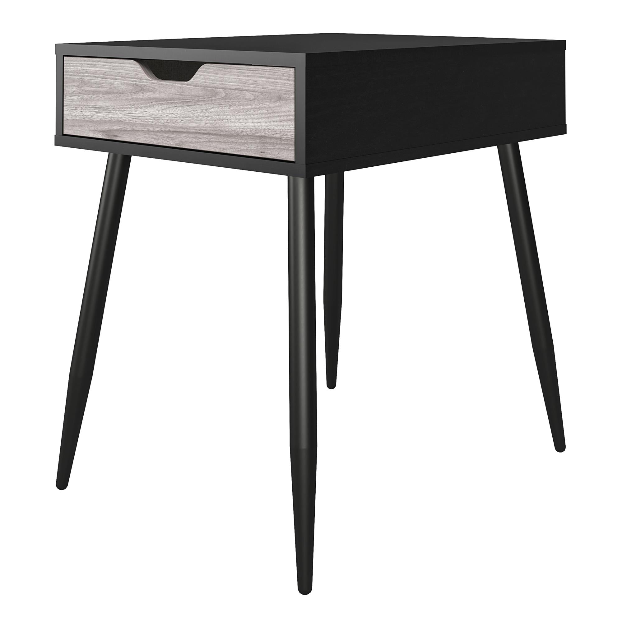 Ameriwood Home Grafton End Table - Black Oak