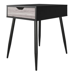 Ameriwood Home Grafton End Table - Black Oak