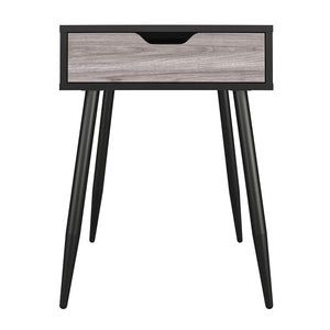 Ameriwood Home Grafton End Table - Black Oak