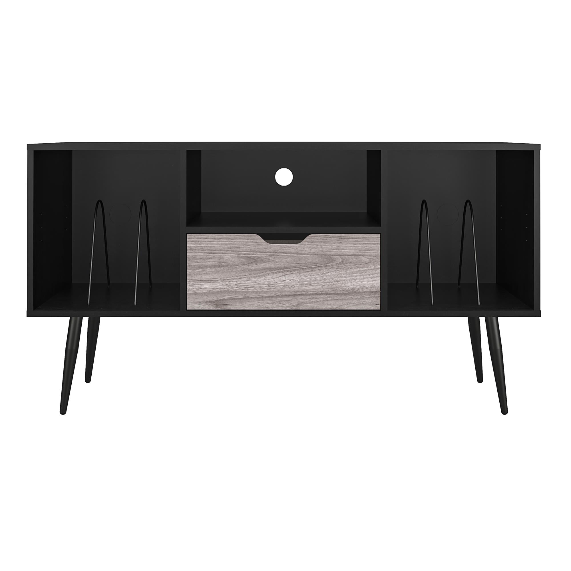Ameriwood Home Grafton TV Stand for TVs up to 55" - Black Oak